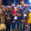 Members of the Chestnut community pose for a photo after attending a Beatrice town council meeting in early February. Credit: Lee Hedgepeth/Inside Climate News