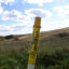 A sign indicates the presence of a pipeline below the ground in Daisytown, Penn. Credit: Nicholas Kamm/AFP via Getty Images