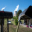 Steam rises from the James H. Miller Jr. Electric Generating Plant in the background of a home in Adamsville, Ala. Credit: Andrew Caballero-Reynolds/AFP via Getty Images
