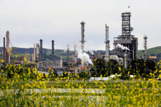A view of the Martinez Refining Company in Martinez, Calif. Credit: Michael Macor/The San Francisco Chronicle via Getty Images