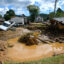 Damage and residual flooding is seen in the aftermath of Hurricane Helene on Sept. 29, 2024 in Old Fort, N.C., a community listed as disadvantaged by the Climate and Economic Justice Screening Tool. Credit: Melissa Sue Gerrits/Getty Images