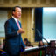 Virginia Gov. Glenn Youngkin addresses the General Assembly during his State of the Commonwealth speech on Jan. 13. Credit: John C. Clark/The Washington Post via Getty Images
