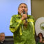 Judge Tom Goldtooth addresses the 6th International Rights of Nature Tribunal on Feb. 28 in Toronto, Canada. Goldtooth noted that people around the world are starting to reevaluate colonial legal systems. Credit: Courtesy of the Global Alliance for the Rights of Nature