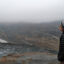 Carola Rackete looks into the Majdanpek copper mine in East Serbia. The mine, run by the Chinese company Zijin, has been linked to large scale pollution, river alteration and deficient environmental impact studies. Credit: Courtesy of Carola Rackete