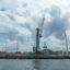 Roofing material is unloaded at the Port of Providence in Rhode Island. Credit: Rick Friedman/Corbis via Getty Images