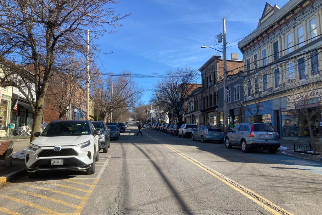 A view of Main Street in Cold Spring, N.Y. Credit: Lauren Dalban/Inside Climate News