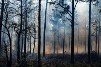 Prescribed burns are commonly used to limit fuel availability and reduce the number of wildfires. Research suggests the blazes also cause excess premature deaths due to particulate pollution. Credit: Lee Hedgepeth/Inside Climate News
