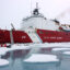 The U.S. Coast Guard Cutter Healy assists a NASA shipborne investigation into climate change in the Chukchi Sea of the Arctic Ocean in 2011. Credit: Kathryn Hansen/NASA