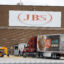 The JBS meat processing plant in Plainwell, Mich. Credit: Jeff Kowalsky/AFP via Getty Images
