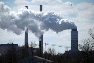 A view of the coal-fired Brandon Shores Power Plant in Baltimore. Credit: Mark Wilson/Getty Images
