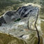 An aerial view of a surface coal mine in the Powder River Basin. Credit: Bureau of Land Management Wyoming