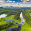 The Magalloway River flows into Parmachenee Lake in western Maine. Credit: Ben Pearson
