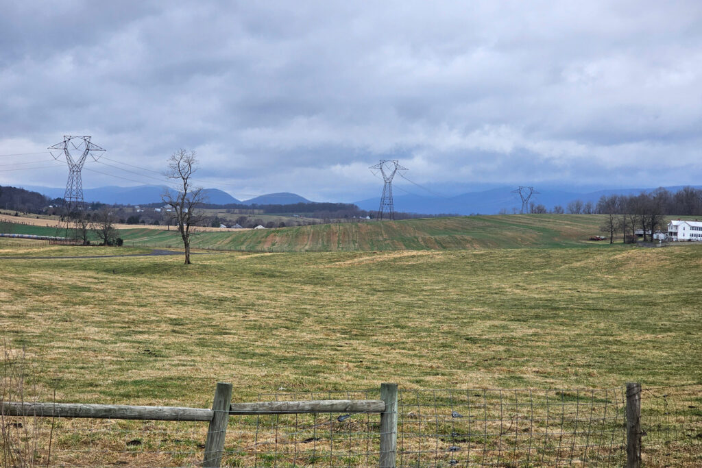 A rural landscape in Churchville, Va. Credit: Charles Paullin/Inside Climate News