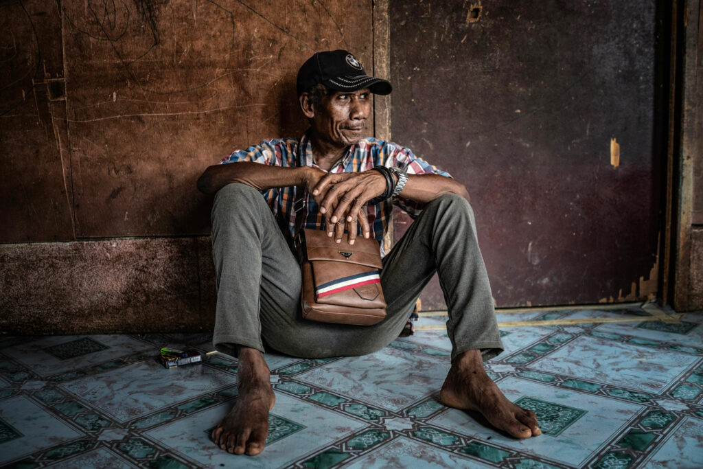 Asin Parang, an indigenous Batek man, discusses the fatal tiger attack on his son Halim Asin.