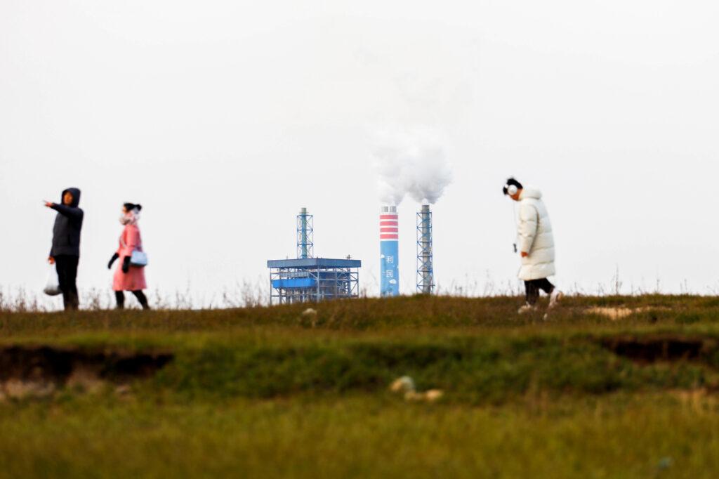 A chemical plant in Jiujiang, China. Chemical plants in eastern China, including one in Jiujiang, are likely the primary source of 40 percent of the world’s trifluoromethane (HFC-23) emissions. Credit: Feature China/Future Publishing via Getty Images