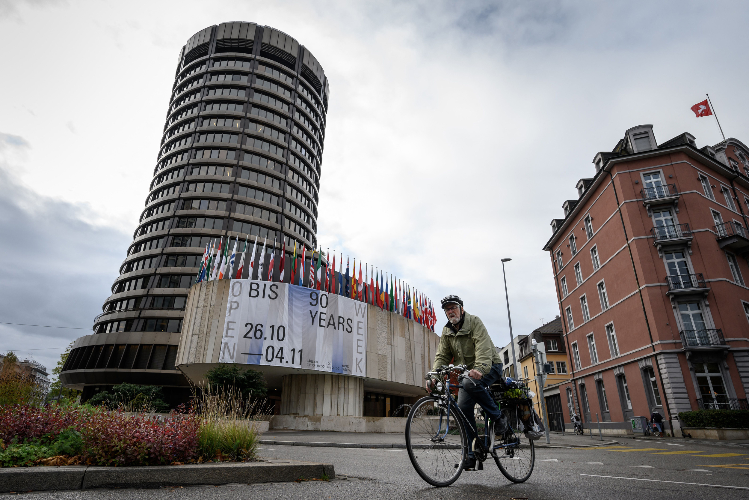 The Basel Committee secretariat is located at the Bank for International Settlements in Basel, Switzerland. Credit: Fabrice Coffrini/AFP via Getty Images