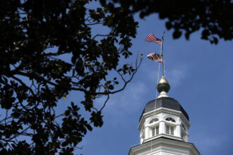 A view of the Maryland State House in Annapolis. Credit: Alex Wong/Getty Images