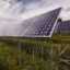 A view of an urban solar farm in Chicago. Credit: Scott Olson/Getty Images