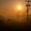 A television crew is shrouded in smoke from the Jones Road fire on April 24 in Forked River, N.J. Credit: Adam Gray/Getty Images