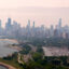 Smoke from Canadian wildfires covers the Chicago skyline on June 6. Credit: Scott Olson/Getty Images