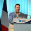 Princess Angelika Lātūfuipeka Tukuʻaho from the Kingdom of Tonga speaks at the One Ocean Science Congress on June 4 ahead of the U.N. Ocean Conference in Nice, France. Credit: Stephane Lesbats/Ifremer