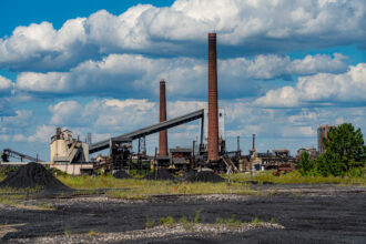 The majority-Black residents of north Birmingham continue to face the impacts of the idled Bluestone Coke facility. Credit: Lee Hedgepeth/Inside Climate News