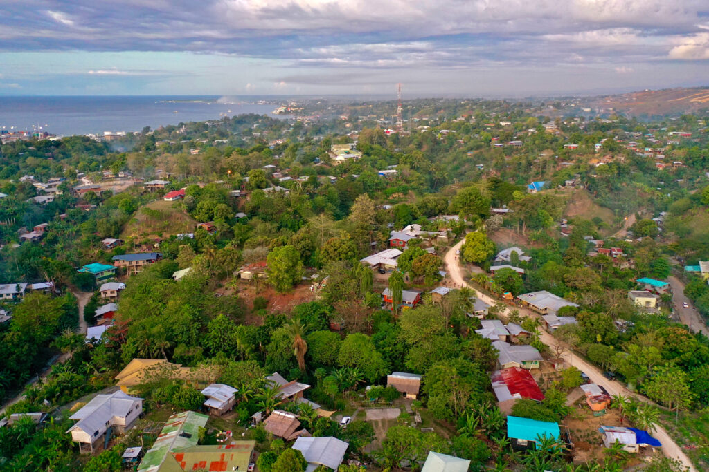 Honiara is the capital of the Solomon Islands, where about 92,000 of the country’s residents live on the island of Guadalcanal. Credit: Nathan Eagle/Civil Beat