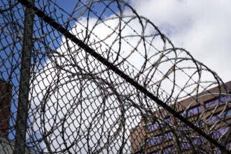 In Illinois prisons, the threat of heat is amplified by dirty or dangerous living conditions including little to no access to air conditioning, contaminated water and few real ways to cool down. Credit: Scott Olson/Getty Images