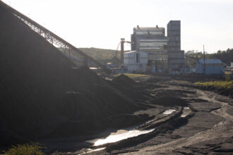 A view of Warrior Met’s Coal Mine No. 5 in Brookwood, Ala. Credit: Andrew Lichtenstein/Corbis via Getty Images