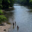 The Monocacy River flows through Dickerson, Md., before reaching the Potomac River. Credit: Michael S. Williamson/The Washington Post via Getty Images