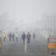 People travel through dense smog due to air pollution in New Delhi, India, on Nov. 17, 2024. Credit: Salman Ali/Hindustan Times via Getty Images