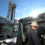 Duayne Ruona works on a Laramie Energy oil rig on Oct. 10, 2024 in Garfield County, Colo. Credit: Matt McClain/The Washington Post via Getty Images