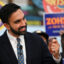 Zohran Mamdani, Democratic candidate for New York City mayor, speaks during a press conference with leaders and members of the city’s labor unions on July 2. Credit: Angela Weiss/AFP via Getty Images