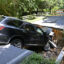 A washed away road in the aftermath of Tropical Storm Chantal on Monday in Chapel Hill, N.C. Credit: Peter Zay/Anadolu via Getty Images