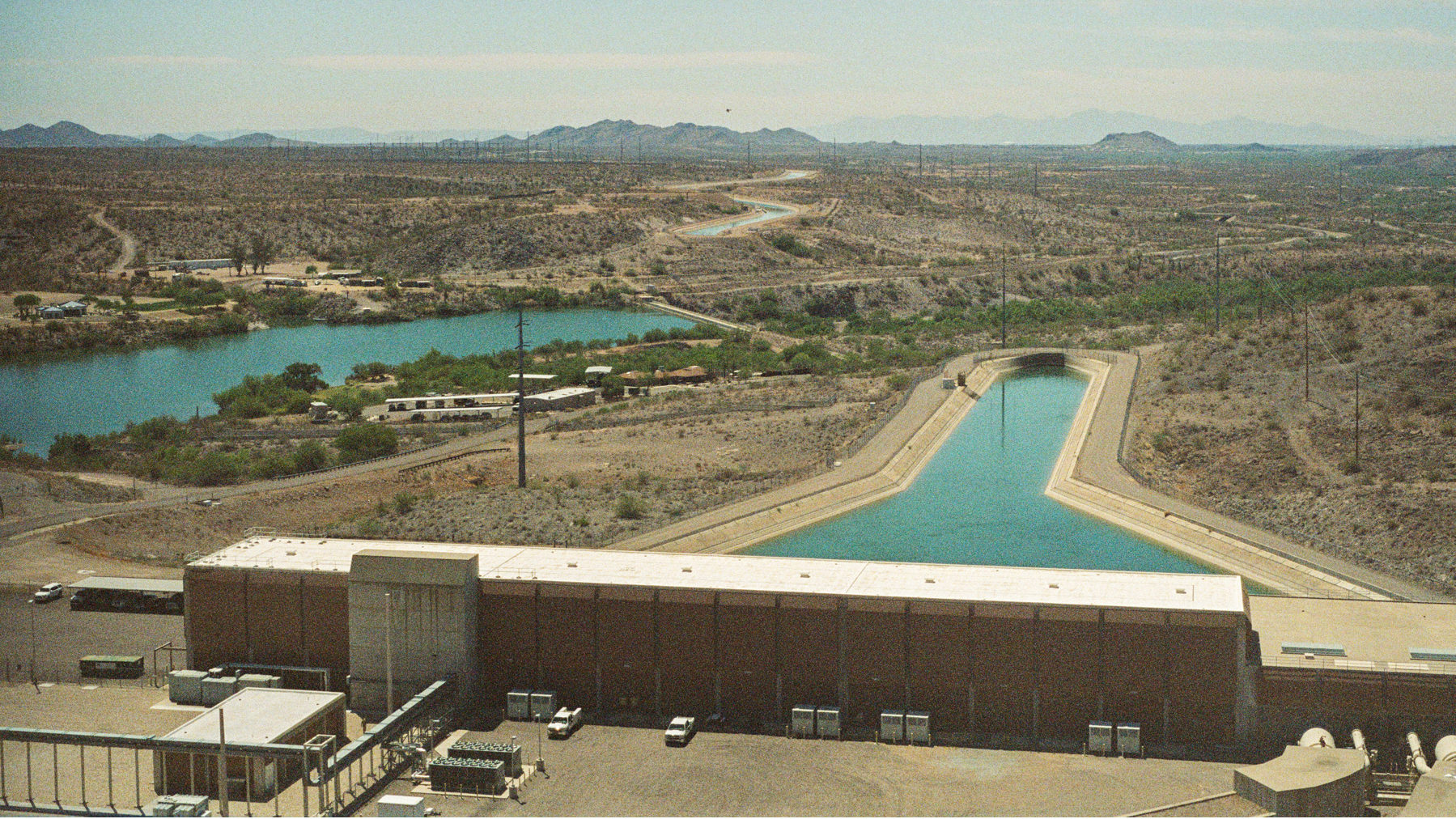 The Central Arizona Project has over 300 miles of canals that deliver Colorado River water to Phoenix and other areas. Credit: Jake Bolster/Inside Climate News