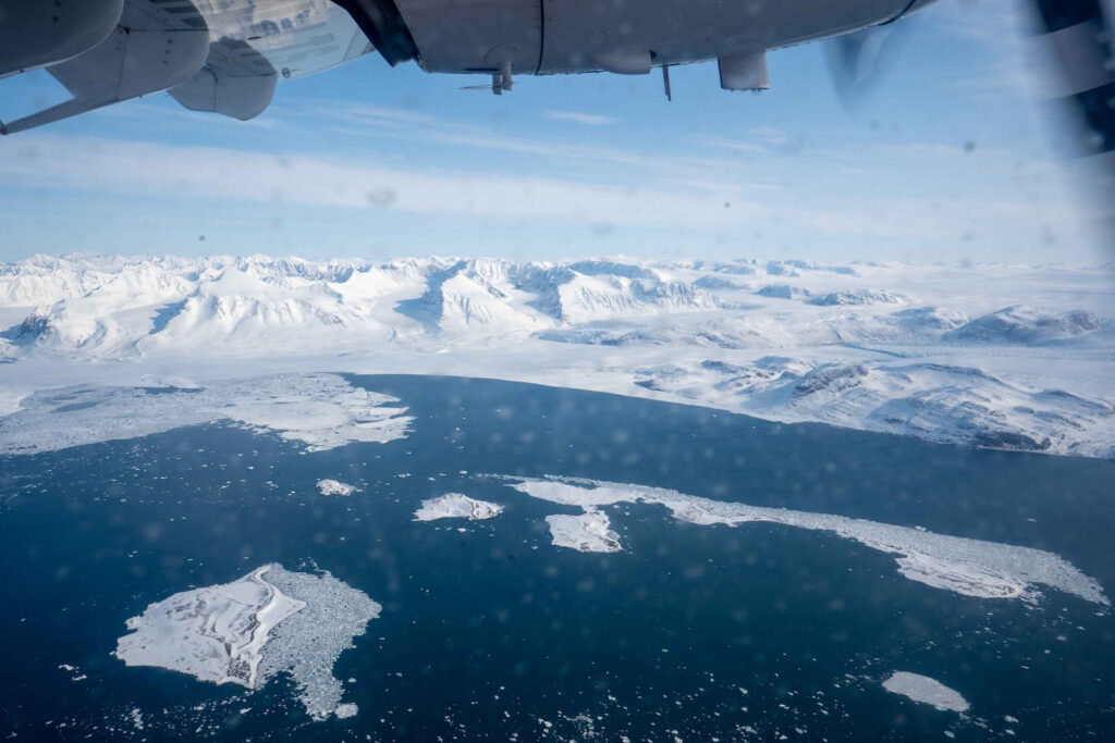 Researchers on Svalbard say rising Arctic temperatures have led to reduced sea ice cover and rapidly thawing permafrost. These conditions are part of a feedback loop that makes the region especially vulnerable to climate change. Credit: Courtesy of James Bradley