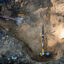 A newly laid natural gas main is seen in Andover, Mass. Credit: Gabe Souza/The Washington Post via Getty Images