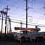 A crew with the Public Service Electric and Gas Company work on power lines in Ridgefield, N.J. Credit: EMAZ/VIEWpress
