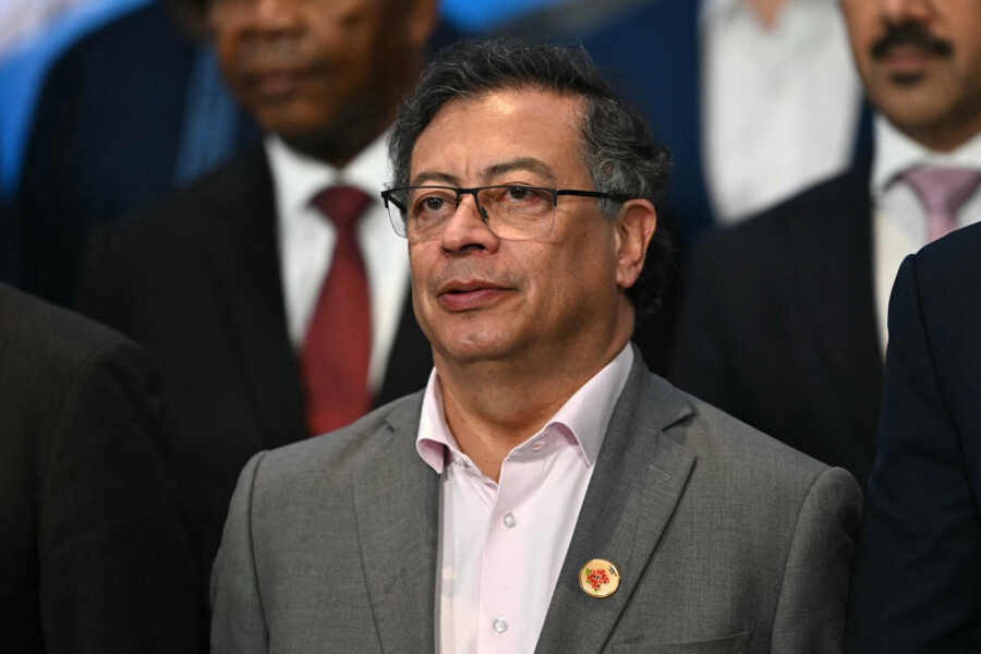 Colombia’s President Gustavo Petro attends the G20 Leaders’ Summit in Rio de Janeiro, Brazil, on Nov. 19, 2024. Credit: Mauro Pimentel/AFP via Getty Images