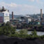 U.S. Steel’s Clairton Coke Works is seen following an explosion at the Pennsylvania plant on Aug. 11. Credit: Rebecca Droke/AFP via Getty Images