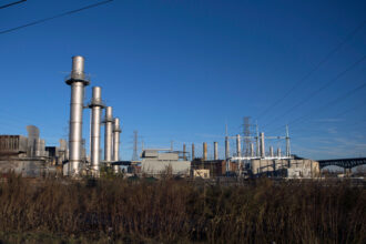 The Kearny Generating Station, owned and operated by the Public Service Electric and Gas Company, is seen in Kearny, N.J. Credit: Kena Betancur/VIEWpress/Corbis via Getty Images