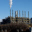 The Shell plant in Beaver County, Pa., produces polyethylene, a type of single-use plastic, using ethane. Credit: Mark Dixon/CC BY 2.0
