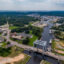 An aerial view of Bayou La Batre. Credit: Lee Hedgepeth/Inside Climate News