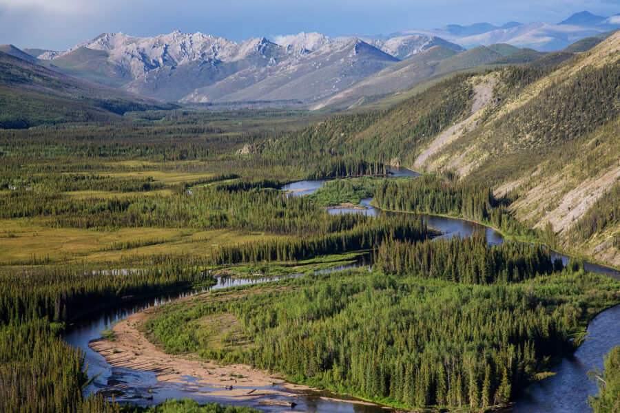 The Beaver Creek Wild and Scenic River runs through federal land near the White Mountains National Recreation Area in Alaska. Credit: Bob Wick/BLM