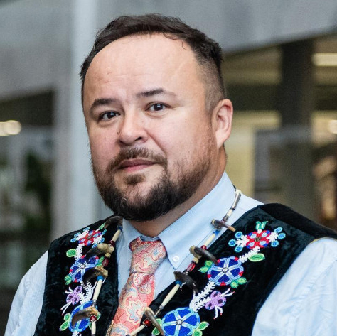 Edward Alexander is the Senior Arctic Lead at the Woodwell Climate Research Center and a member of the Gwich'in indigenous tribe in Alaska. He is also a Co-Chair of the Gwich'in Council International. Credit: Eric Lee