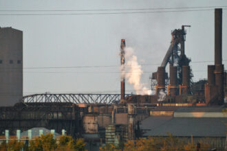 U.S. Steel’s mill in Gary, Ind. Credit: Mira Oberman/AFP via Getty Images