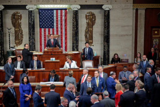U.S. Representatives gather at the Capitol to vote on the One Big Beautiful Bill Act on July 3 in Washington, D.C. Credit: Chip Somodevilla/Getty Images