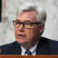 Sen. Sheldon Whitehouse (D-R.I.) speaks during a Senate Judiciary Committee hearing in the Hart Senate Office Building on Tuesday in Washington, D.C. Credit: Andrew Harnik/Getty Images