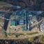 An aerial view shows a natural gas processing plant under construction in Pennsylvania’s Washington County on Oct. 26, 2017. Credit: Robert Nickelsberg/Getty Images