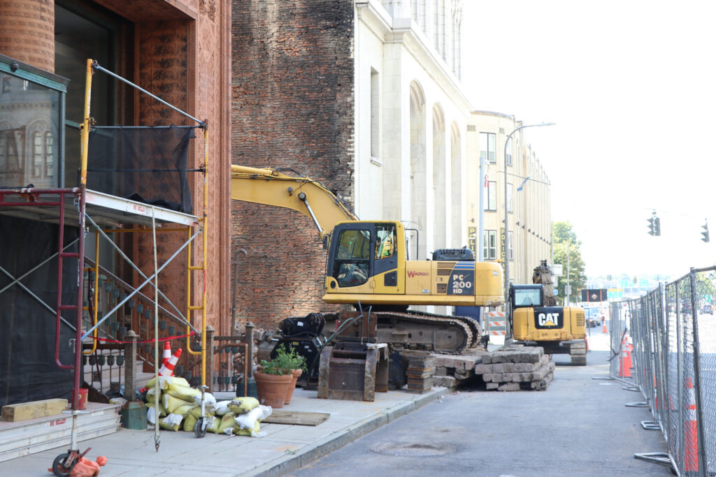 The City of Buffalo and organizations in the City are working to revitalize their downtown and attract new people to the area. Credit: Finya Swai